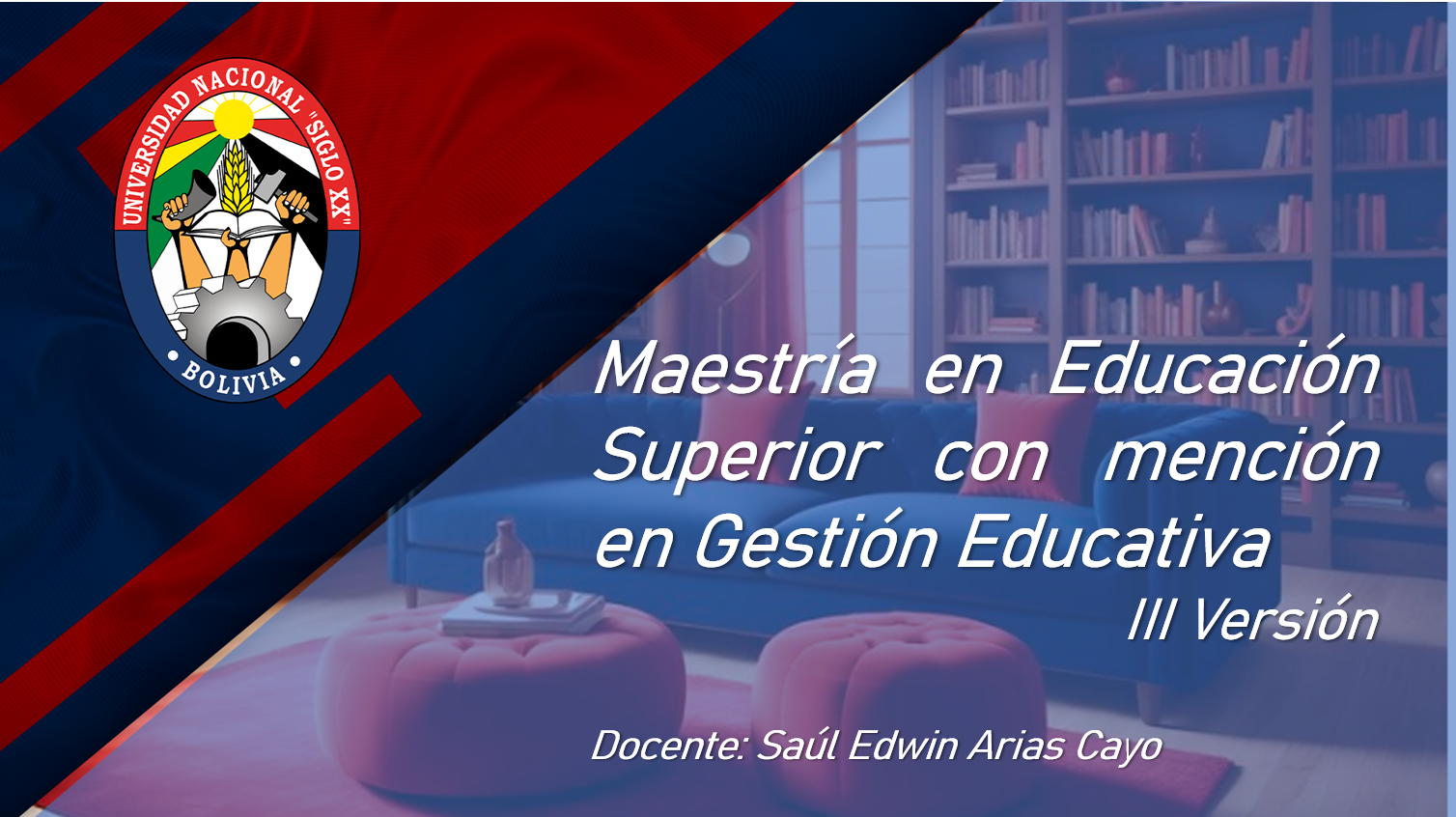 PORTADA DE LA MAESTRIA EN EDUCACIÓN SUPERIOR